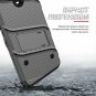 For OnePlus 6T Case Military Grade Drop Tested Screen Protector Metal Gray/Black