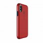 For iPhone X/Xs Case CandyShell Drop Protection Polycarbonate Dark Red/Sea Blue