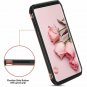 For LG V30 Case Slim 2 in 1 Glitter Sparkly Cover Heavy Duty Shockproof Rose