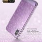 For iPhone Xs Max Case Cosmo FullBody Bling Glitter Sparkle Clear Bumper Purple