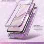 For iPhone Xs Max Case Cosmo FullBody Bling Glitter Sparkle Clear Bumper Purple