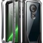 For Moto G7 Rugged Clear Case Poetic FullBody Hybrid Shockproof Black/Clear