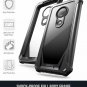 For Moto G7 Rugged Clear Case Poetic FullBody Hybrid Shockproof Black/Clear