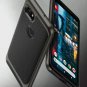 Google Pixel 2 XL Case 2017  Rugged Armor Designed with carbon fiber Gunmetal