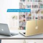 for Apple MacBook case Soft Touch Hard Case Shell Cover with Keyboard Gold