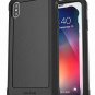 For iPhone Xs Max Case w/Screen Protector Falcon Series Protective Rugged Black