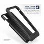 For iPhone Xs Max Case w/Screen Protector Falcon Series Protective Rugged Black