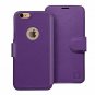 For Apple iPhone 6s/6 Wallet Case Durable Slim Faux Leather Ultra Strong Purple