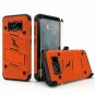 For Samsung Galaxy S8 Plus Case Military Grade Drop Tested, Holster Belt Orange
