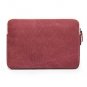 Laptop Bag Degree Protective 13 inch Water Resistant Multi Pockets Wine Red