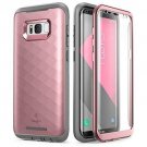 For Samsung Galaxy S8 Plus Case Full Body Rugged Built in Screen Protector Rose