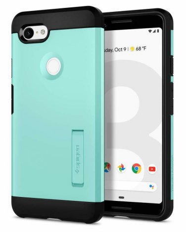For Google Pixel 3 XL Case Tough Armor Designed Extreme drop protection Mint