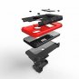 For iPhone X/XS Case Military Grade Drop Tested with Screen Protector Black RED