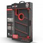 For iPhone X/XS Case Military Grade Drop Tested with Screen Protector Black RED