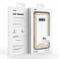 For Samsung Galaxy S10e Case Military Grade Drop with Tempered Glass Gold Clear