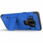 For Samsung Galaxy S9 Plus Case Military Grade Drop Tested Tempered Glass Blue
