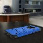 For Samsung Galaxy S9 Plus Case Military Grade Drop Tested Tempered Glass Blue