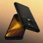 For Xiaomi Pocophone F1 Case Rugged Armor Designed extreme style Matte Black