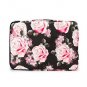 Laptop Bag Protective Waterproof Sleeve with Handle 13-13.3 inch Black Rose