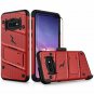 For Galaxy S10e Case HeavyDuty Military Grade Drop Tested Bundle Holster Red