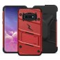 For Galaxy S10e Case HeavyDuty Military Grade Drop Tested Bundle Holster Red