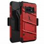 For Galaxy S10e Case HeavyDuty Military Grade Drop Tested Bundle Holster Red