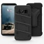 For Samsung Galaxy S8 Plus Case Military Grade Drop Tested, Holster Belt Black