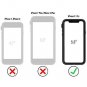 For iPhone X/Xs Case Military Grade Drop Shock Proof Slim Blueridge/Sunset
