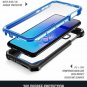 For Galaxy S10e Case Rugged Poetic FullBody Hybrid Bumper Cover Support Blue