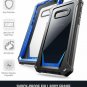 For Galaxy S10e Case Rugged Poetic FullBody Hybrid Bumper Cover Support Blue
