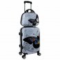 LuggageTraveler Set 2piece Hardside Carryon Spinner Butterfly emblazoned design