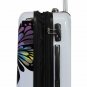 LuggageTraveler Set 2piece Hardside Carryon Spinner Butterfly emblazoned design