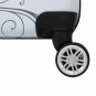 LuggageTraveler Set 2piece Hardside Carryon Spinner Butterfly emblazoned design