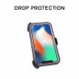For iPhone Xs Max Case Military Grade Kickstand Drop Tested Protective BLACK