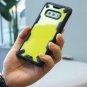 For Samsung Galaxy S10e Case Built in Dot Matrix Rear Military Drop Tested Black