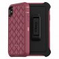 For iPhone Xs Max Case Military Grade Kickstand Drop Tested Protective RED PLUM
