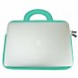 Laptop Case Bag 15-15.6" Handle Pouch Cover is water resistant unlike Teal/White