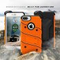 For iPhone 7/8 Plus Case Screen Protector Military Grade Drop Tested Clip Orange