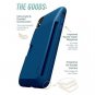 For iPhone X/Xs Case Slim Protective Vault Grip Credit Card Blues on the Green