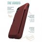 For iPhone X/Xs Case Wallet Slim Protective Vault Grip Credit Card Red Rover