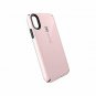 For iPhone XR Case duallayer construction drop test Quartz Pink/Slate Grey