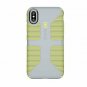 For iPhone X/XS Case Military-Grade drop protection CandyShell Grip Grey/Yellow