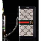 For iPhone 7/8 Plus Wallet Case New Elegant Luxury Leather with Card Black GG