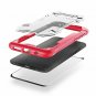 For Samsung Galaxy S8 Plus Case Military Grade Drop Tested Heavy Duty RED Clear