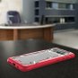 For Samsung Galaxy S8 Plus Case Military Grade Drop Tested Heavy Duty RED Clear