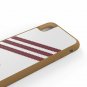For iPhone XR case adidas Originals Moulded Case  3Stripes Colleagiate/Burgundy