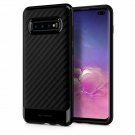 For Samsung Galaxy S10 Plus Case Air Cushion Technology Tactile Buttons Black
