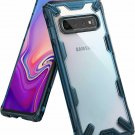 For Galaxy S10 Case SemiOpaque PC BackTPU Bumper Stylish Protection Space Blue