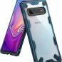 For Galaxy S10 Case SemiOpaque PC BackTPU Bumper Stylish Protection Space Blue