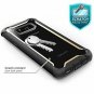 For Samsung Galaxy S8 Plus Case Full-Body Rugged Clear Bumper Built Black/Gold